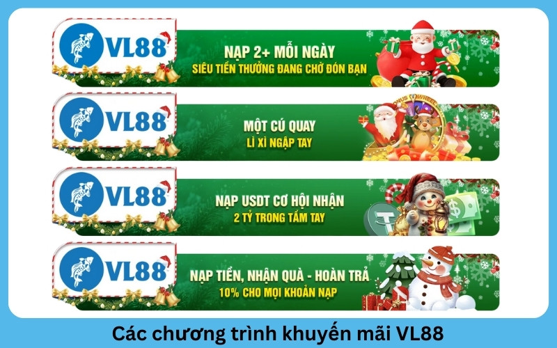 các chương trình khuyến mãi VL88