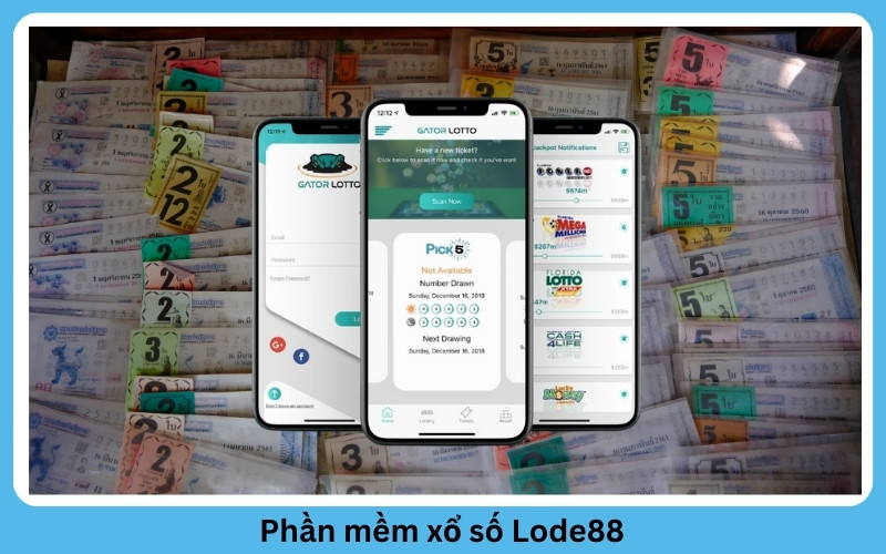 Phần mềm xổ số Lode88